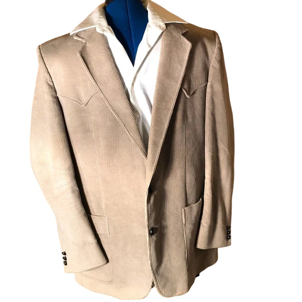 NWOT. Brad Whitney Western Style Cotton Blazer. 46L